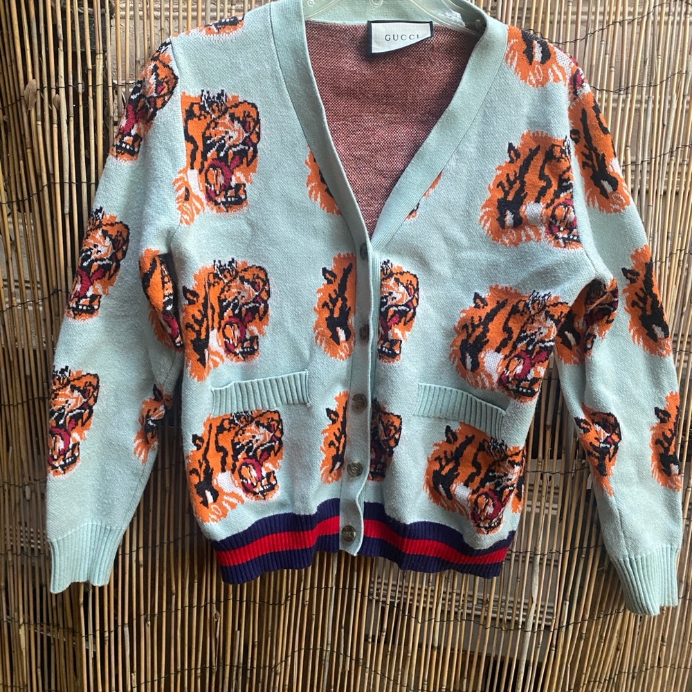 Gucci Multicolor Knit Fabric